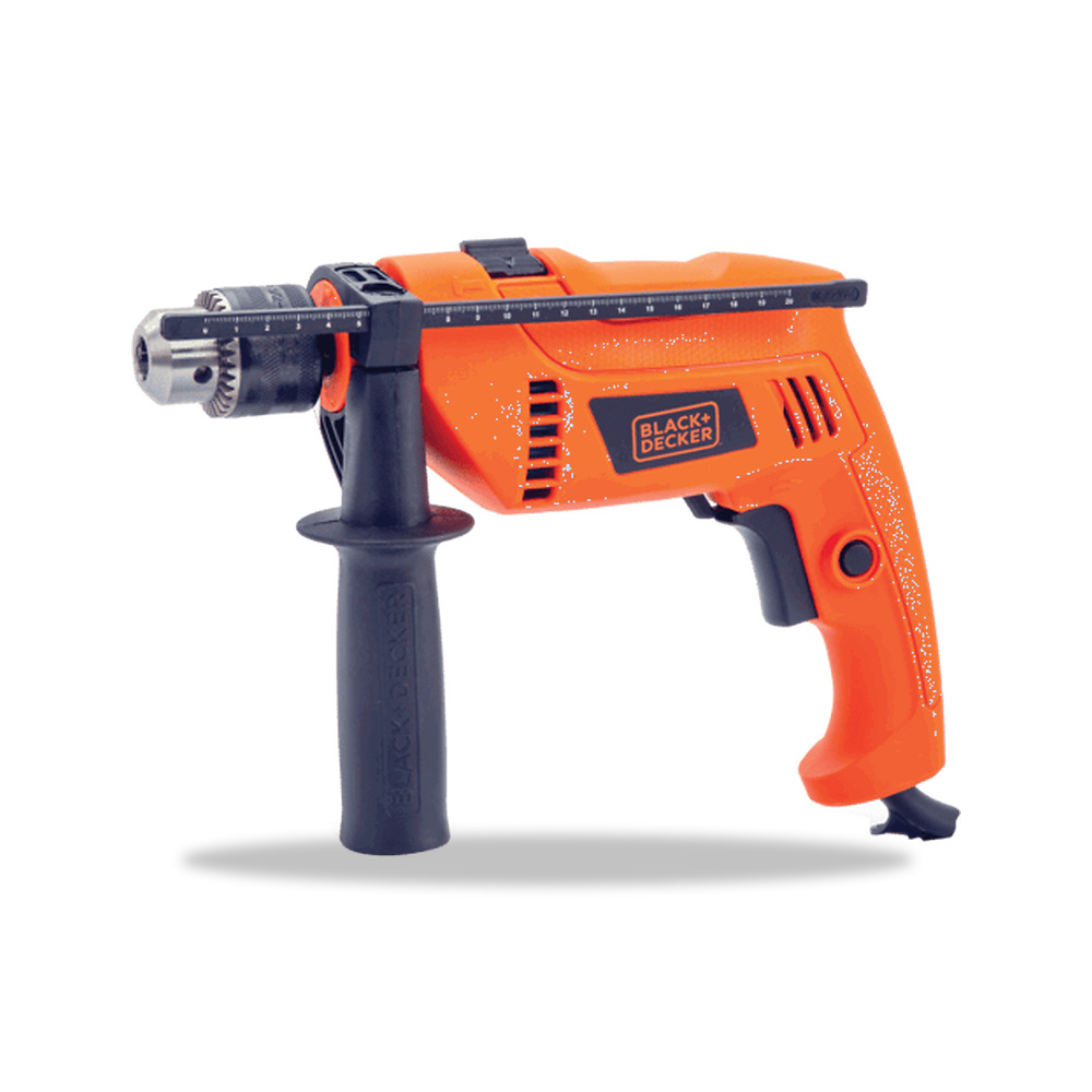 صورة منتج بلاك +ديكر مثقاب مطرقي كهربائي سلكي بقدرة 650 واط برتقالي وأسود HD650KIT-B5 – 11.4 سم – 39.2 سم - كود الصنف reemco-2027-1366545 - ماركة يباع من خلال reemco - توريد وتصوير حصري لشركة ريمكو القابضة السعودية