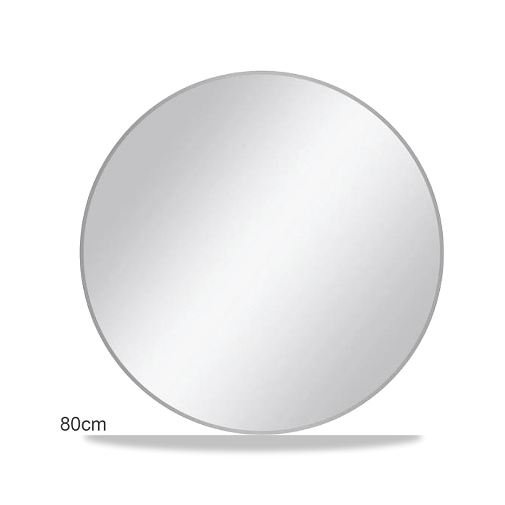 صورة منتج أكوا دروب مرآة حمام دائرية بتصميم أنيق وبسيط فضي 80 سم DWNM80RF-BS – 87 سم – 87 سم - كود الصنف reemco-2027-1368232 - ماركة يباع من خلال reemco - توريد وتصوير حصري لشركة ريمكو القابضة السعودية