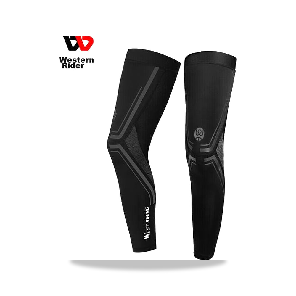 صورة منتج أكمام ركبة دراجات WestBiking الصيفية مصنوعة من حرير الثلج لحماية من الشمس. تُباع كزوج، موديل 2050001113467 - كود الصنف reemco-2027-1380741 - ماركة يباع من خلال reemco - توريد وتصوير حصري لشركة ريمكو القابضة السعودية