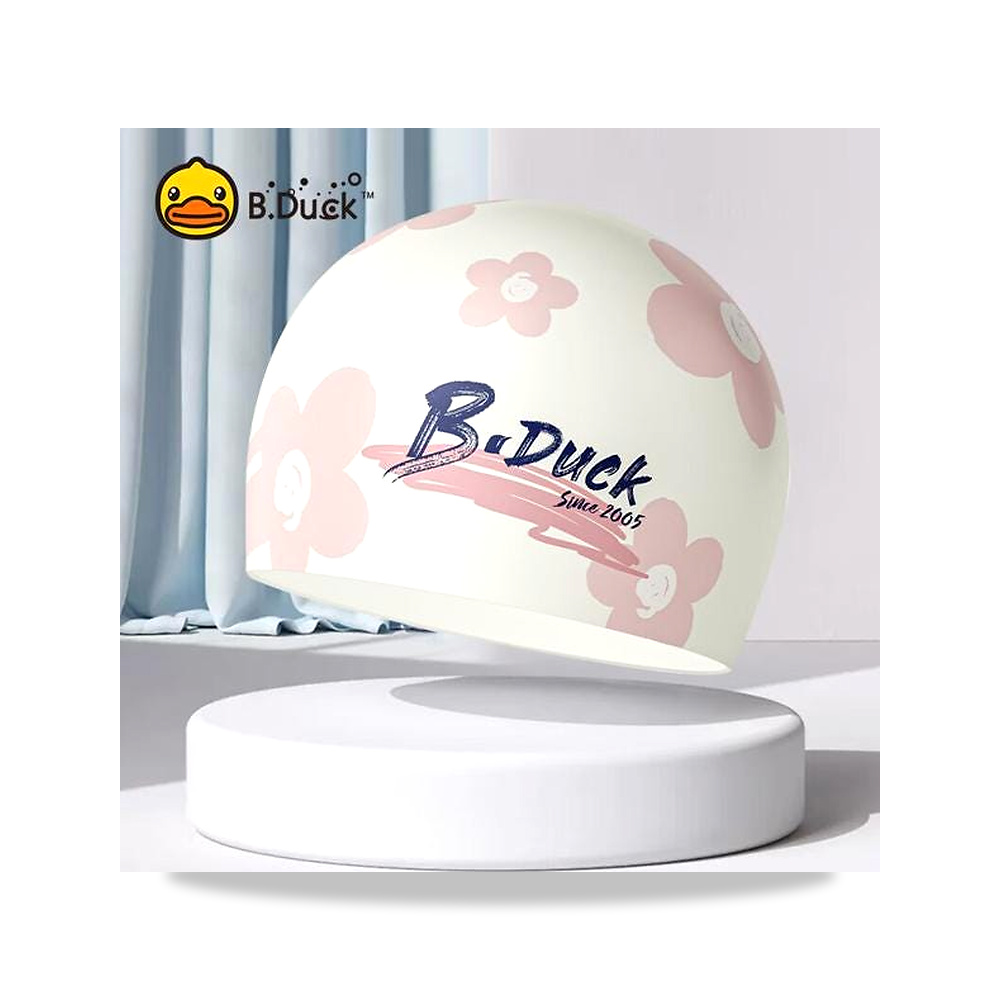 صورة منتج قبعة سباحة سيليكون B.Duck للبالغين، مقاومة للماء، مريحة للشعر الطويل، مثالية للمبتدئين. موديل 2050001146342 - كود الصنف reemco-2027-1382221 - ماركة يباع من خلال reemco - توريد وتصوير حصري لشركة ريمكو القابضة السعودية