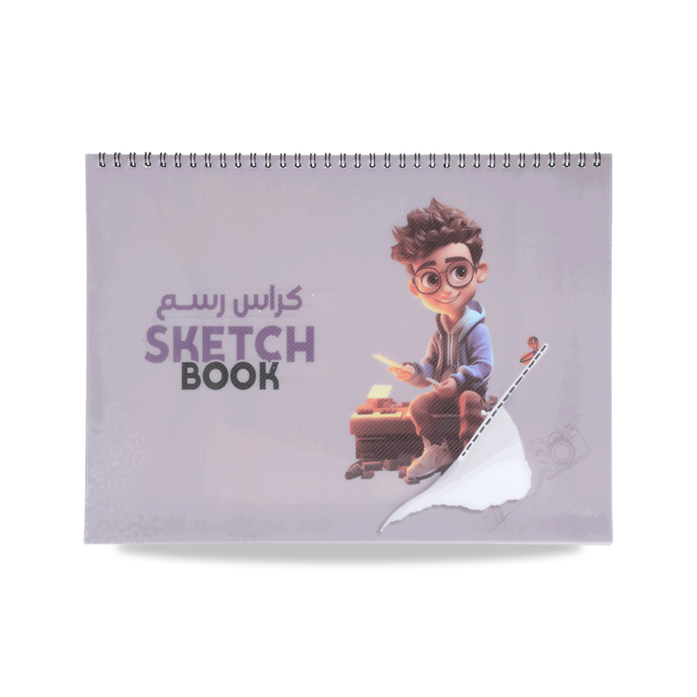 صورة منتج كناري دفتر رسم سلك 14 ورقة قطعتين للأولاد ألوان متنوعة وسط 90155-0006 – 27 سم – 20 سم - كود الصنف reemco-2027-1385362 - ماركة يباع من خلال reemco - توريد وتصوير حصري لشركة ريمكو القابضة السعودية