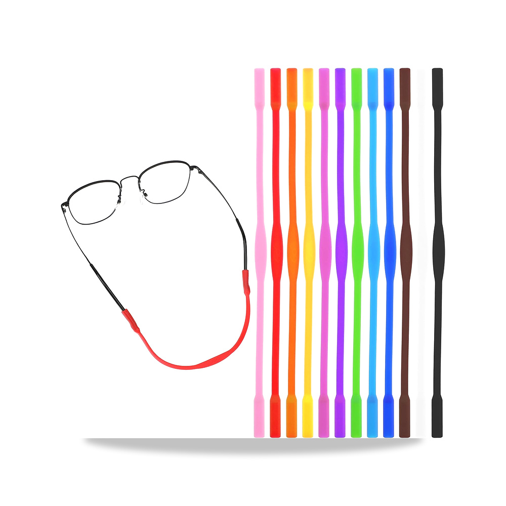 صورة منتج حزام نظارات رياضية قابل للتعديل مع سيليكون مضاد للانزلاق وتصميم مرن بدون ذيل، مثبت للنظارات الشمسية ونظارات - كود الصنف reemco-2027-1388912 - ماركة يباع من خلال reemco - توريد وتصوير حصري لشركة ريمكو القابضة السعودية