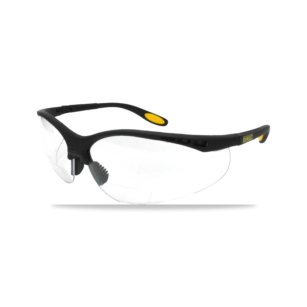صورة منتج DPG59-110C Rx-Bifocal 1.0 شفافة العدسة عالي الاداء واقية نظارات امان مع مطاطي الذراعان و Eyeglass غطاء - كود الصنف reemco-2027-1389002 - ماركة يباع من خلال reemco - توريد وتصوير حصري لشركة ريمكو القابضة السعودية