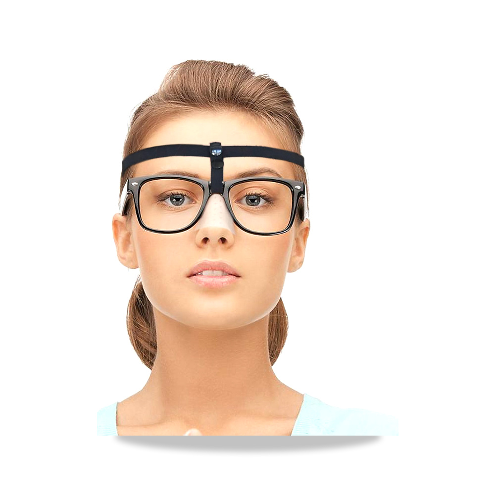 صورة منتج حامل نظارات تجميل الانف مع قابل للتثبيت بحلقة تعليق للنظارات بعد جراحة وتعافي من قطعتين - كود الصنف reemco-2027-1390648 - ماركة يباع من خلال reemco - توريد وتصوير حصري لشركة ريمكو القابضة السعودية