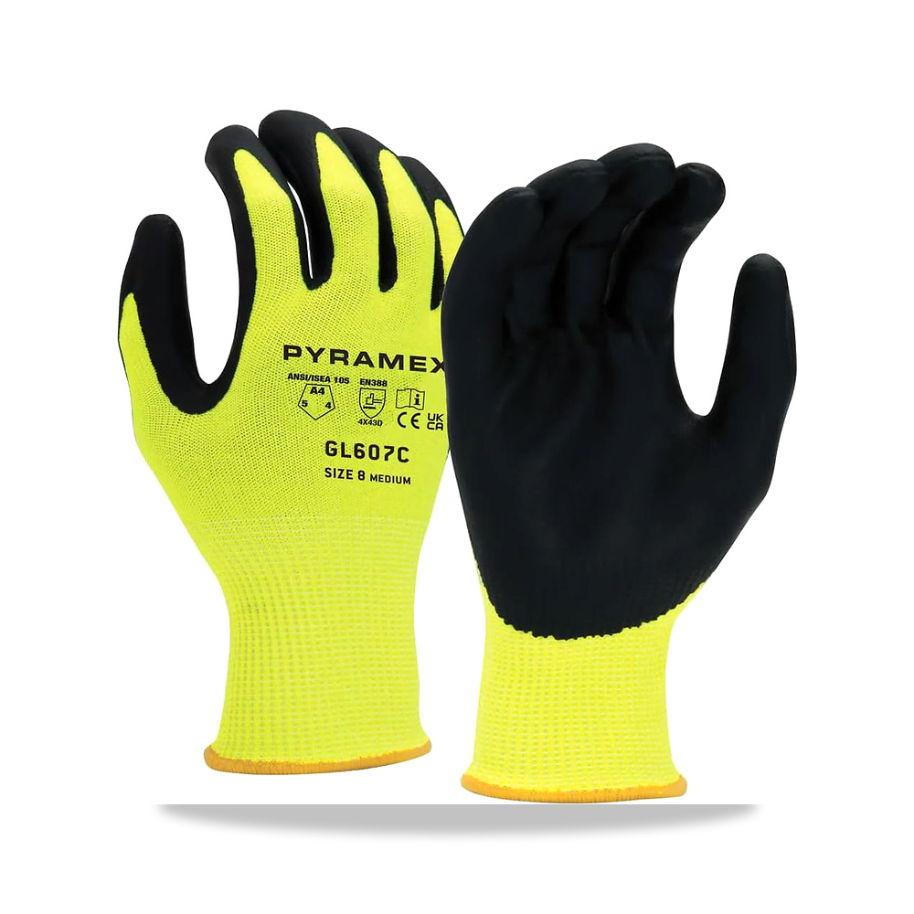 صورة منتج رغوة النتريل GL607CXL من 13 غرام HPPE HiVis Lime A4 Cut-XL XL - كود الصنف reemco-2027-1392650 - ماركة يباع من خلال reemco - توريد وتصوير حصري لشركة ريمكو القابضة السعودية