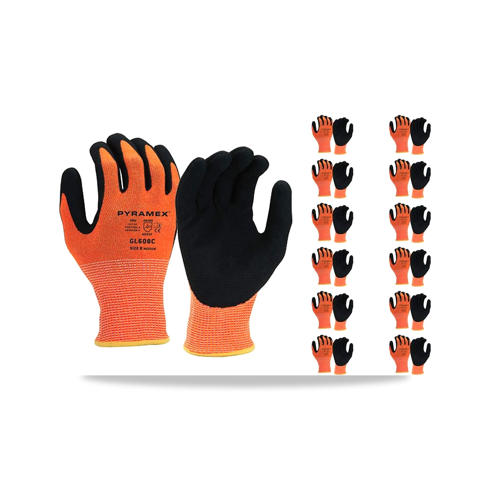 صورة منتج GL608CM ساندي نيتريل 13 غرام HPPE HiVis Org A6 قطع متوسط - كود الصنف reemco-2027-1392653 - ماركة يباع من خلال reemco - توريد وتصوير حصري لشركة ريمكو القابضة السعودية