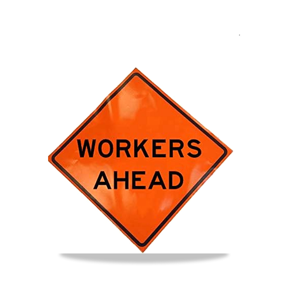 صورة منتج لافتة NRFVO قابلة للطي مقاس 48 بوصة – اسم (Workers Ahead) – المادة فينيل – 10,2الطول x 7,6العرض سم - كود الصنف reemco-2027-1392777 - ماركة يباع من خلال reemco - توريد وتصوير حصري لشركة ريمكو القابضة السعودية