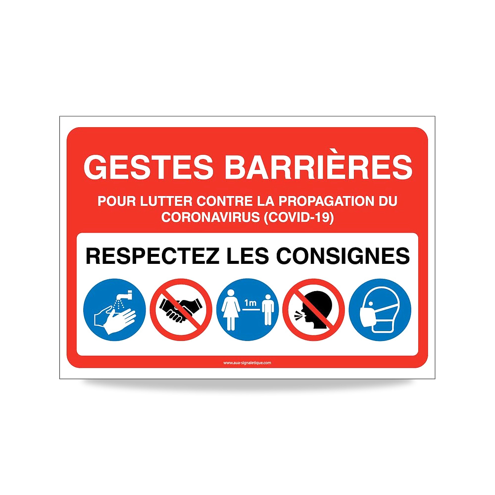 صورة منتج لوحة الإشارة: Barrières et à Respecter pour l’Accès à l’Establissement – أحمر – 150×105 ملم، لاصق من الفينيل - كود الصنف reemco-2027-1393683 - ماركة يباع من خلال reemco - توريد وتصوير حصري لشركة ريمكو القابضة السعودية