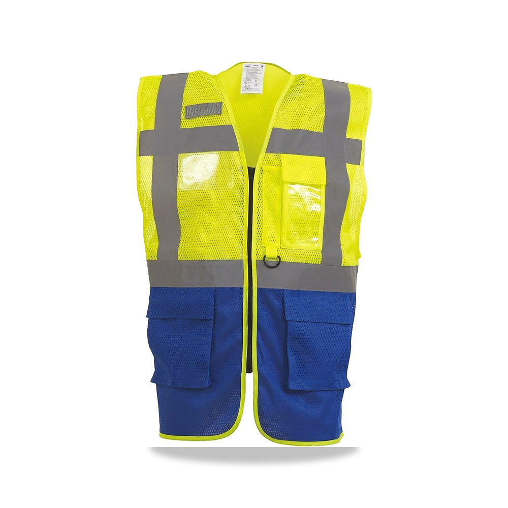 صورة منتج فيست تنفيذي شبكي عالي الوضوح للرجال (مقاس M) (اصفر/كحلي) موديل oxYHVW820-JAUNE/ROYAL-L - كود الصنف reemco-2027-1394046 - ماركة يباع من خلال reemco - توريد وتصوير حصري لشركة ريمكو القابضة السعودية
