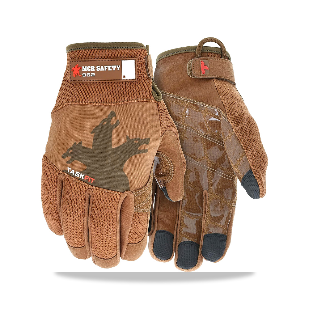 صورة منتج قفاز ميكانيكي متعدد المهام 962M من جلد الماعز، عمل من جلد نخيل المداس، نايلون/سباندكس، معزز بالكيفلار، مقاس M - كود الصنف reemco-2027-1394297 - ماركة يباع من خلال reemco - توريد وتصوير حصري لشركة ريمكو القابضة السعودية