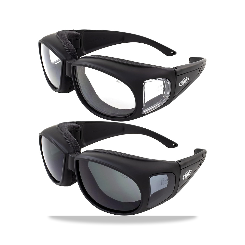 صورة منتج زوجان من عدسات Outfitter باطار اسود شفاف ودخاني مضاد للضباب مناسب للنظارات - كود الصنف reemco-2027-1394498 - ماركة يباع من خلال reemco - توريد وتصوير حصري لشركة ريمكو القابضة السعودية