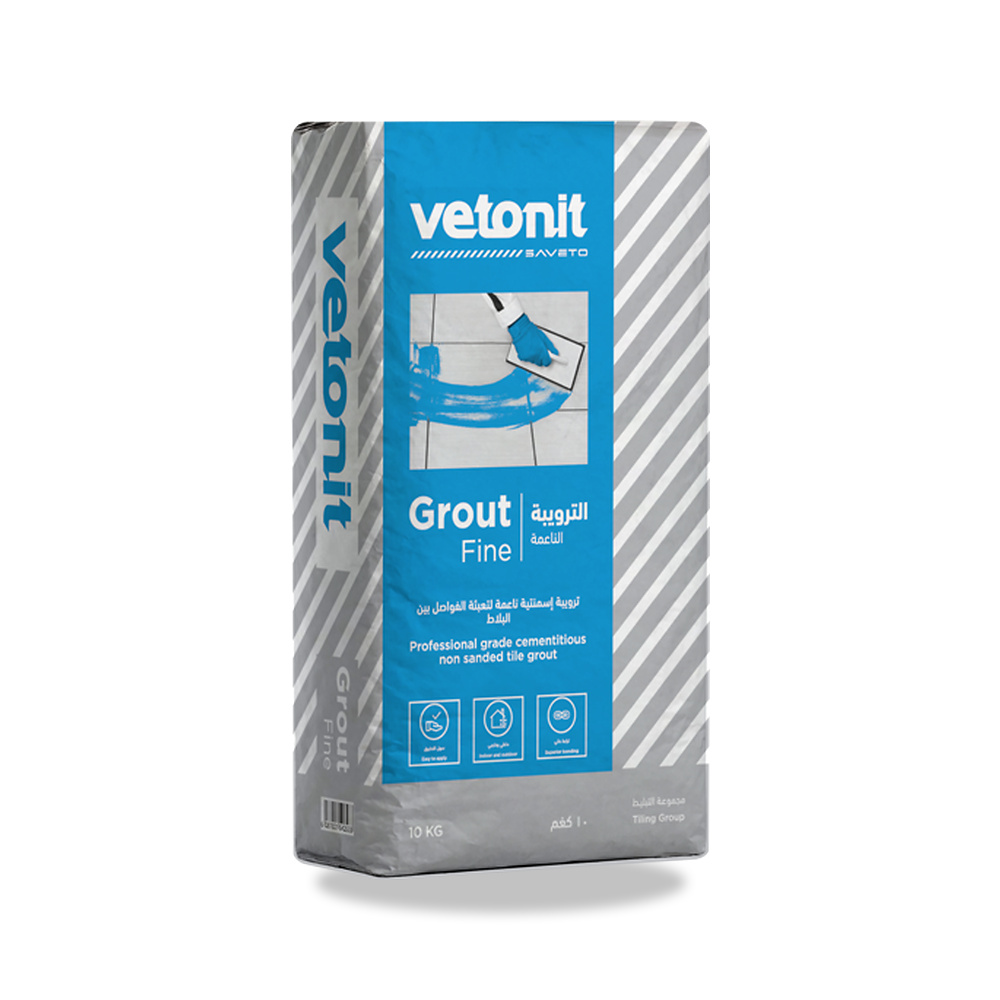 صورة منتج مونة حشو فواصل بلاط وجراوت 20 كجم سافيتو فيتونيت (Saveto Vetonit) موديل Vetonit Grout Fine - كود الصنف reemco-2027-1394752 - ماركة يباع من خلال reemco - توريد وتصوير حصري لشركة ريمكو القابضة السعودية