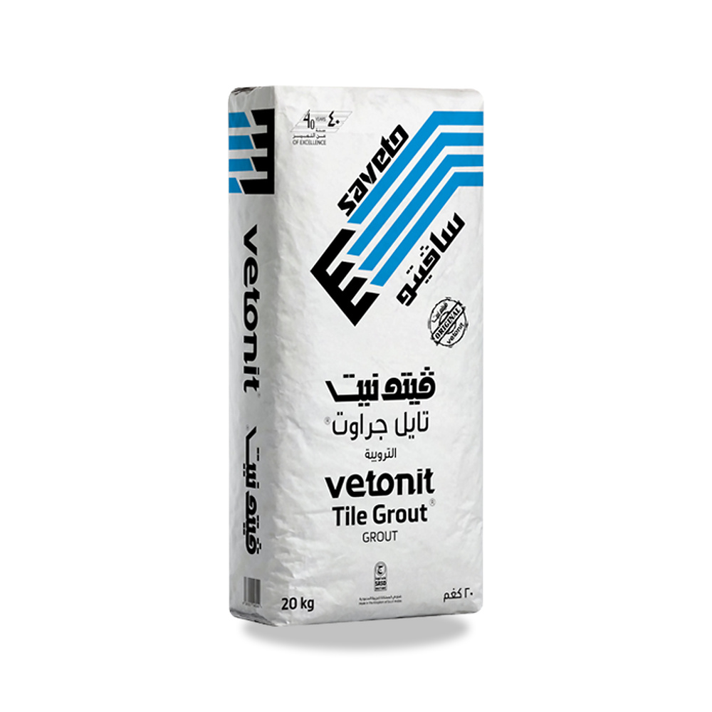 صورة منتج الأسمنت والمونة والكيماويات الإنشائية سافيتو فيتونيت (Saveto Vetonit) موديل ‘V’e’t’o’n’i’t’ ‘T’i’l’e’ ‘G’r’o’u’t’ - كود الصنف reemco-2027-1394754 - ماركة يباع من خلال reemco - توريد وتصوير حصري لشركة ريمكو القابضة السعودية