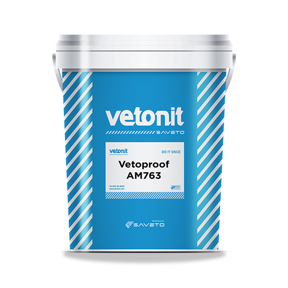 صورة منتج عازل مائي للأسطح والخرسانة مفرد سافيتو فيتونيت (Saveto Vetonit) موديل Vetoproof AM763 - كود الصنف reemco-2027-1394778 - ماركة يباع من خلال reemco - توريد وتصوير حصري لشركة ريمكو القابضة السعودية