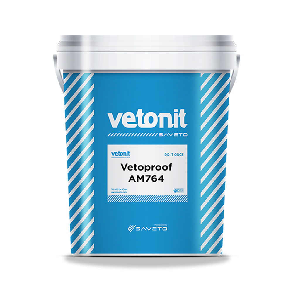صورة منتج عازل مائي للأسطح والخرسانة مفرد سافيتو فيتونيت (Saveto Vetonit) موديل Vetoproof AM764 - كود الصنف reemco-2027-1394779 - ماركة يباع من خلال reemco - توريد وتصوير حصري لشركة ريمكو القابضة السعودية