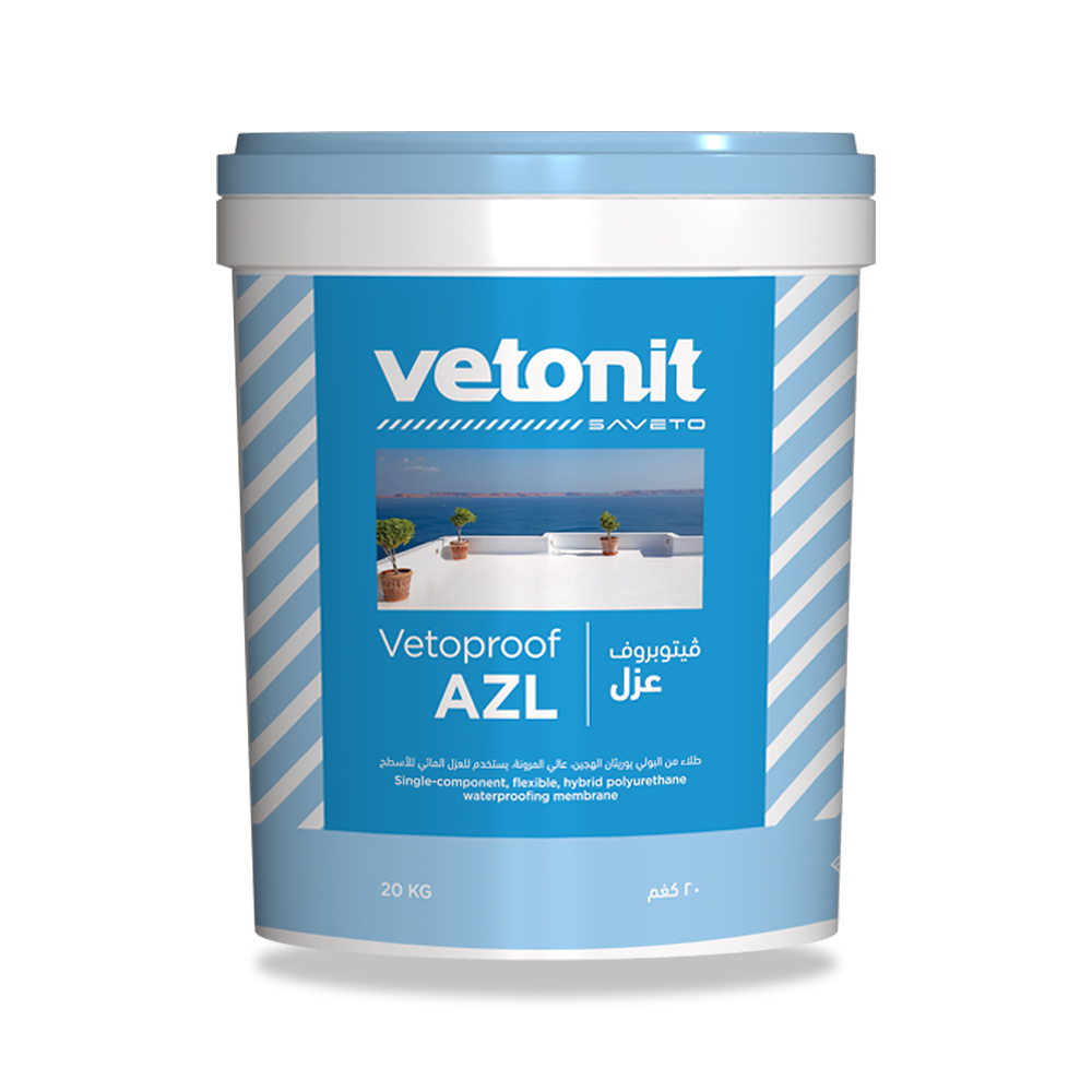 صورة منتج عازل مائي للأسطح والخرسانة مفرد 20 لتر سافيتو فيتونيت (Saveto Vetonit) موديل Vetoproof AZL - كود الصنف reemco-2027-1394780 - ماركة يباع من خلال reemco - توريد وتصوير حصري لشركة ريمكو القابضة السعودية