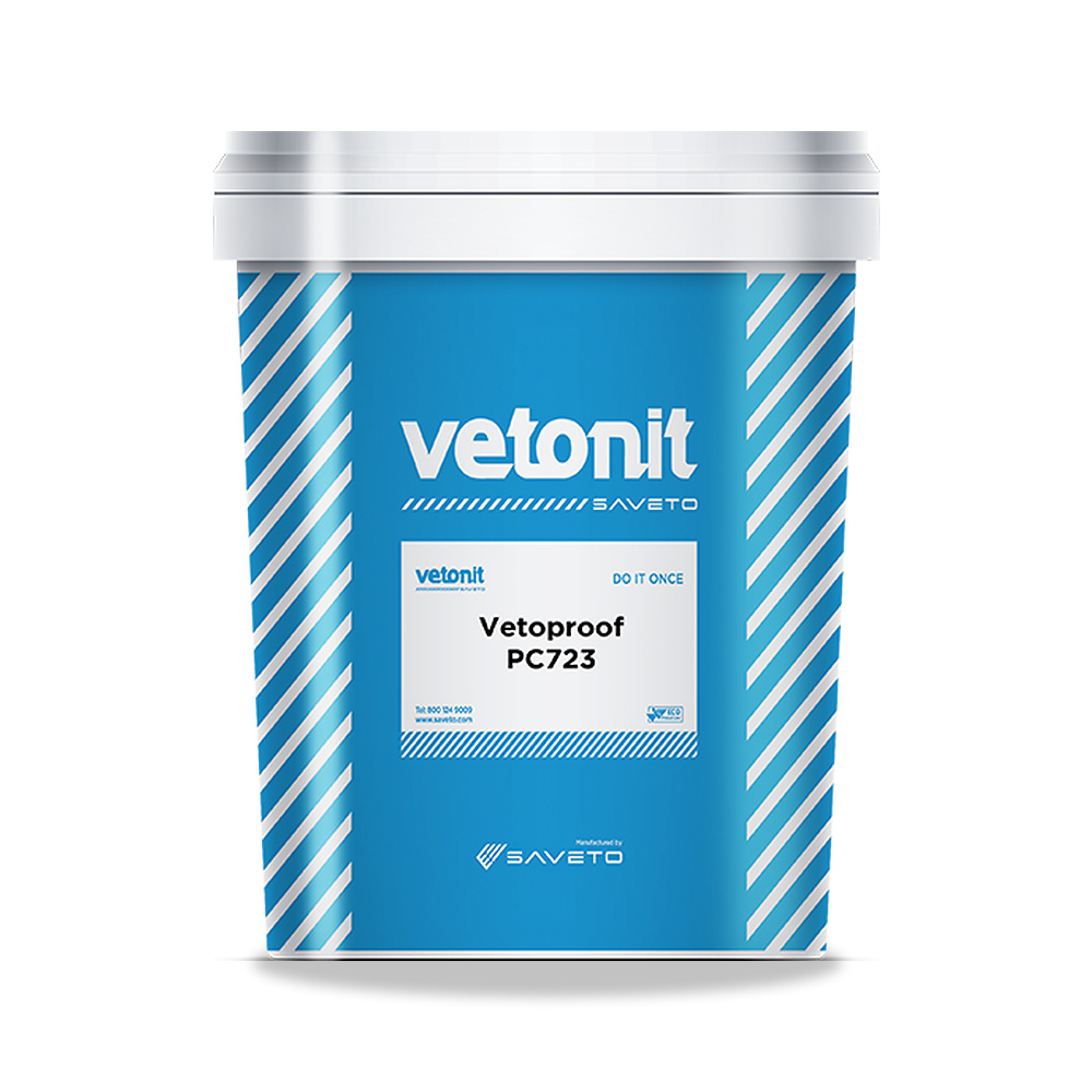 صورة منتج عازل مائي للأسطح والخرسانة مفرد سافيتو فيتونيت (Saveto Vetonit) موديل Vetoproof PC723 - كود الصنف reemco-2027-1394804 - ماركة يباع من خلال reemco - توريد وتصوير حصري لشركة ريمكو القابضة السعودية