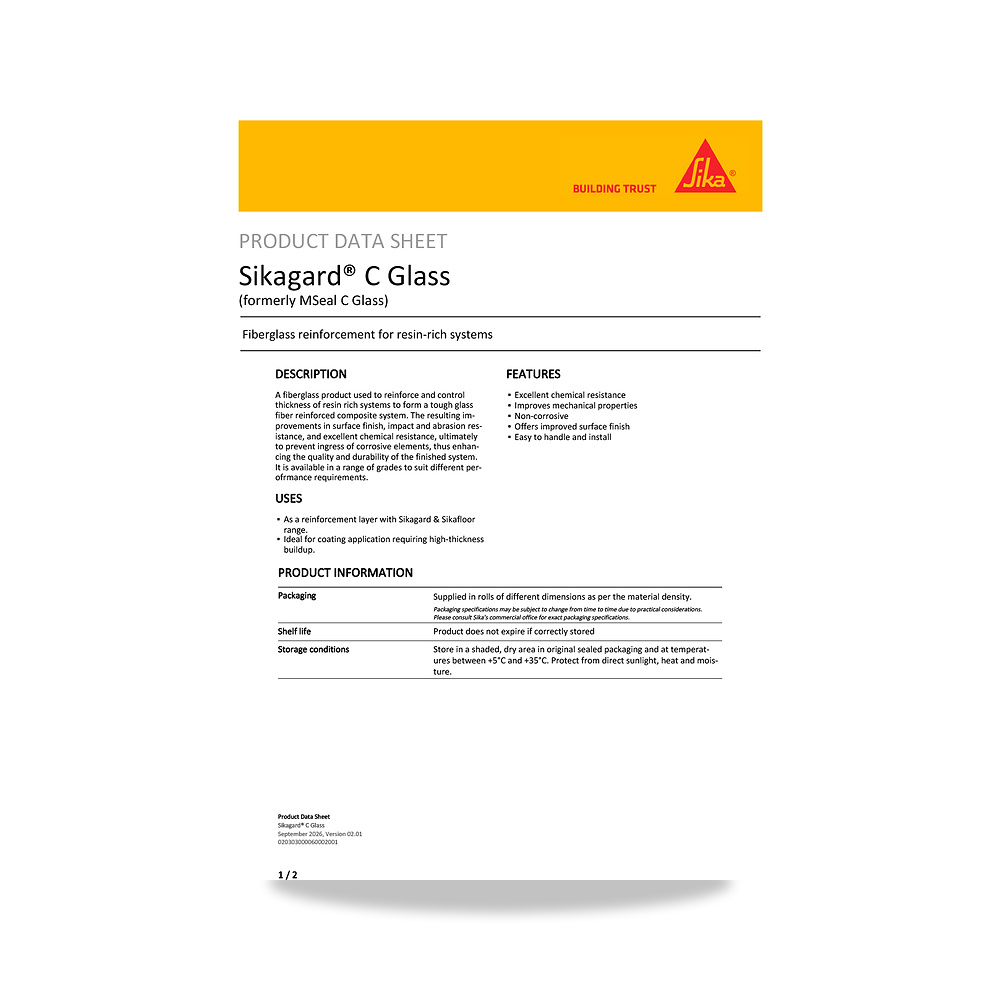 صورة منتج عازل مائي وحماية للأسطح والخرسانة والأساسات سيكا (Sika) موديل Sikagard C Glass - كود الصنف reemco-2027-1443904 - ماركة يباع من خلال reemco - توريد وتصوير حصري لشركة ريمكو القابضة السعودية