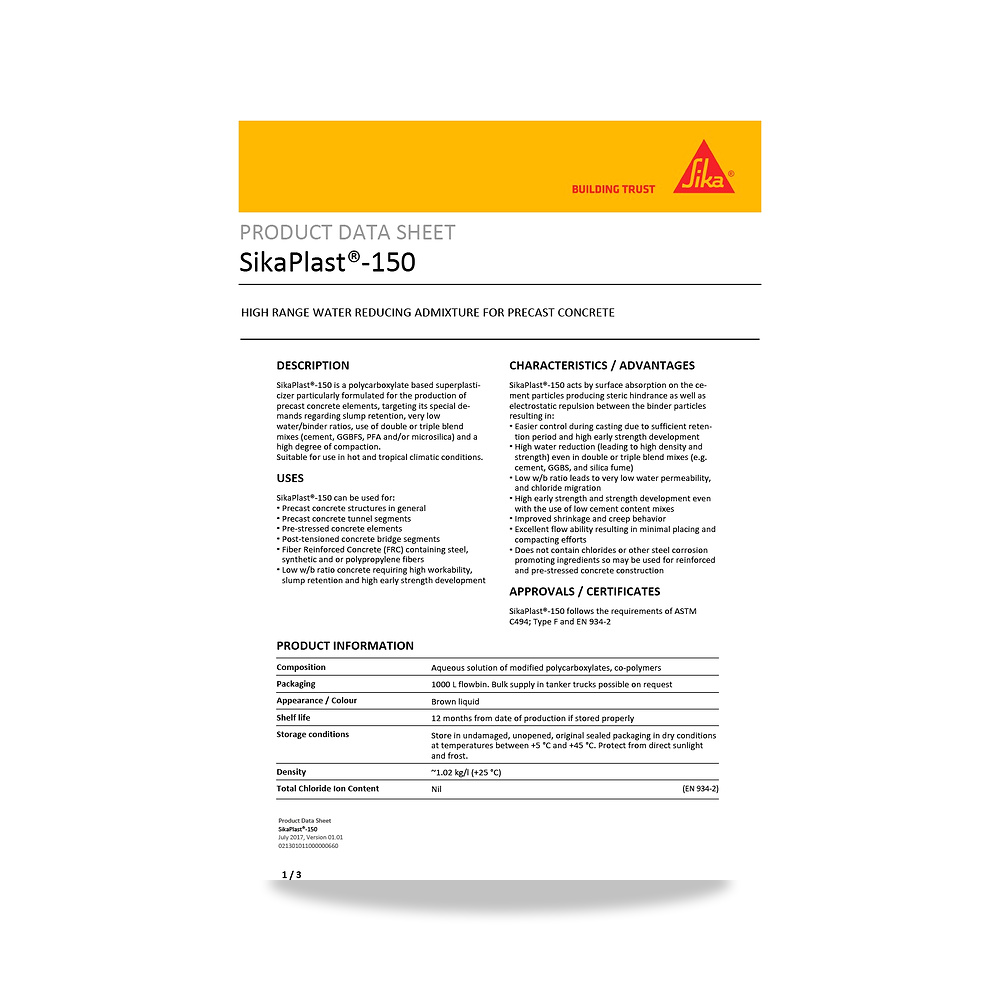 صورة منتج مسامير وبراغي وفيشر وخوابير سيكا (Sika) موديل SikaPlast-150 - كود الصنف reemco-2027-1443944 - ماركة يباع من خلال reemco - توريد وتصوير حصري لشركة ريمكو القابضة السعودية