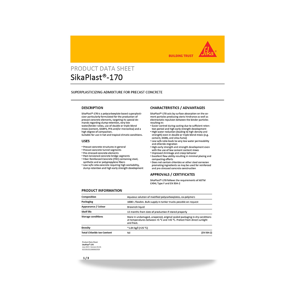 صورة منتج مسامير وبراغي وفيشر وخوابير سيكا (Sika) موديل SikaPlast-170 - كود الصنف reemco-2027-1443948 - ماركة يباع من خلال reemco - توريد وتصوير حصري لشركة ريمكو القابضة السعودية