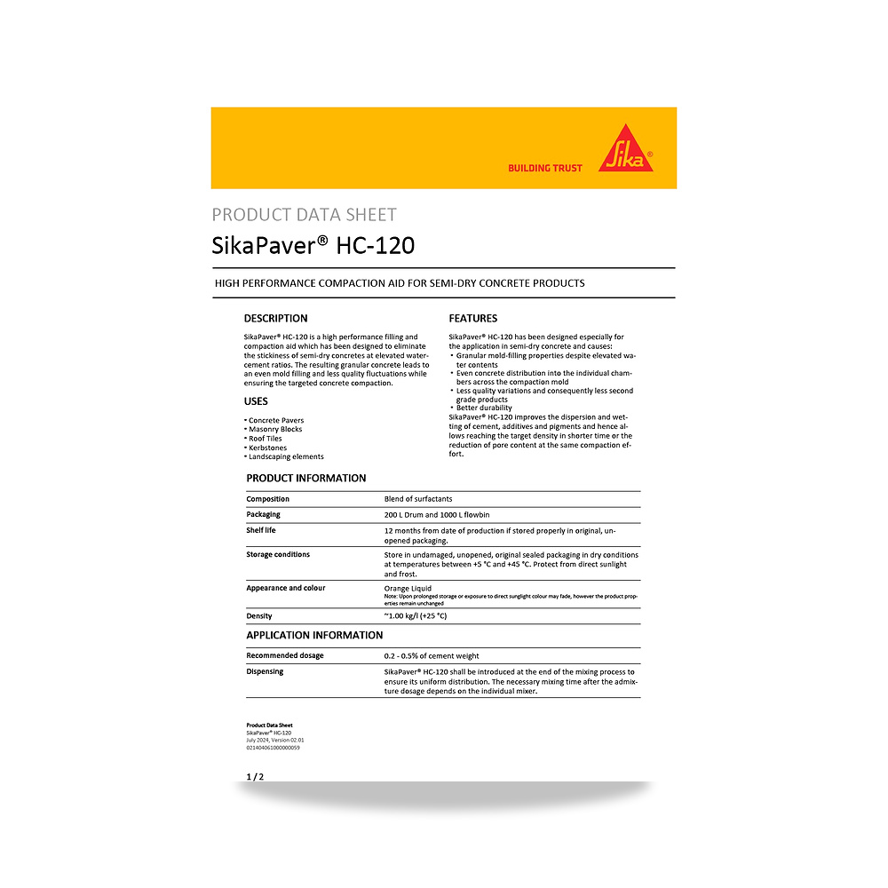 صورة منتج لوحة وجهاز تحكم أوتوماتيكي بشبكات الري سيكا (Sika) موديل SikaPaver HC-120 - كود الصنف reemco-2027-1444163 - ماركة يباع من خلال reemco - توريد وتصوير حصري لشركة ريمكو القابضة السعودية