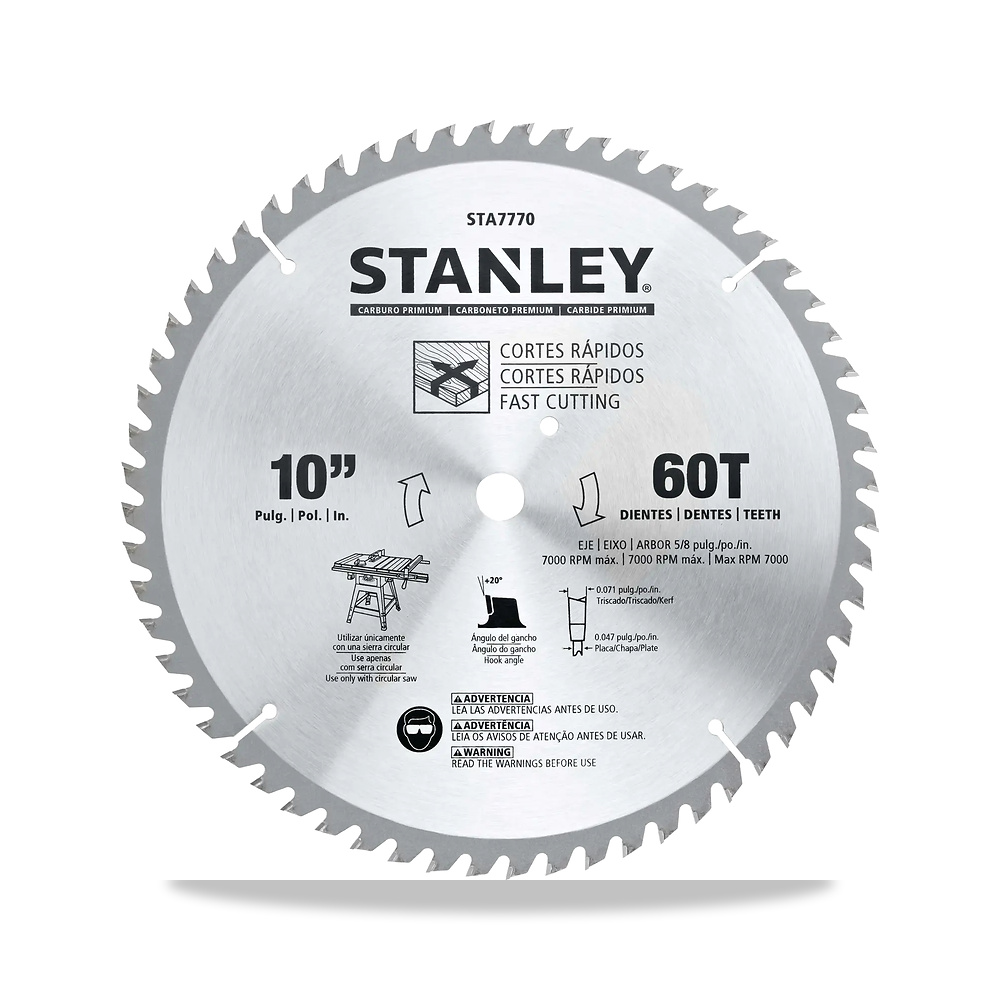 صورة منتج منشار دائري كهربائي مفرد شفرة وسلاح قطع 10 بوصة ستانلي (STANLEY) موديل STA7770 - كود الصنف reemco-2027-1444840 - ماركة يباع من خلال reemco - توريد وتصوير حصري لشركة ريمكو القابضة السعودية