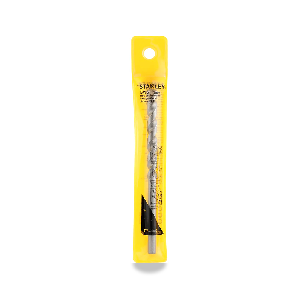صورة منتج ريشة وبنطة ثقب مفرد 8 مم 120 مم 16 بوصة 5 بوصة ستانلي (STANLEY) موديل STA53080C - كود الصنف reemco-2027-1444933 - ماركة يباع من خلال reemco - توريد وتصوير حصري لشركة ريمكو القابضة السعودية