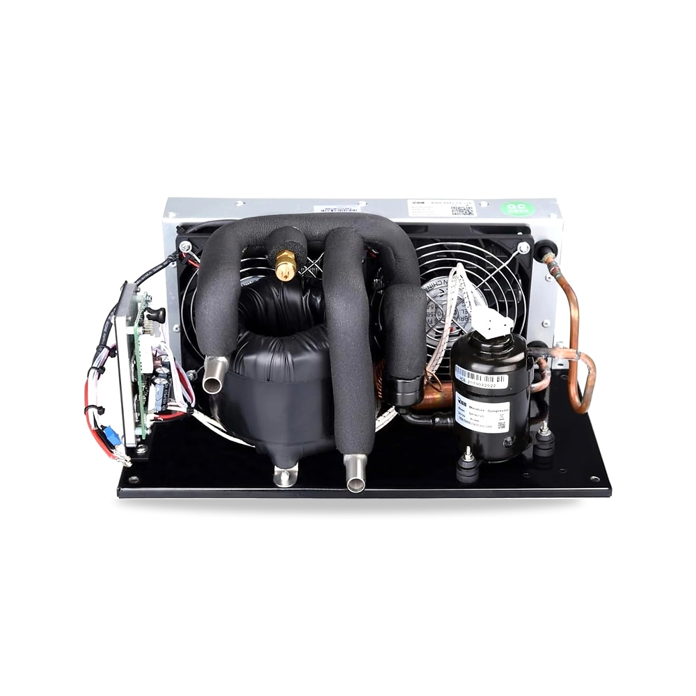 صورة منتج مكيف هواء مايكرو دي سي مبرد سائل محوري DV1910E-C 12 فولت تيار مستمر 130 واط R134A صغير وفعال لانظمة ركوب الدراجات - كود الصنف reemco-2027-1450005 - ماركة يباع من خلال reemco - توريد وتصوير حصري لشركة ريمكو القابضة السعودية