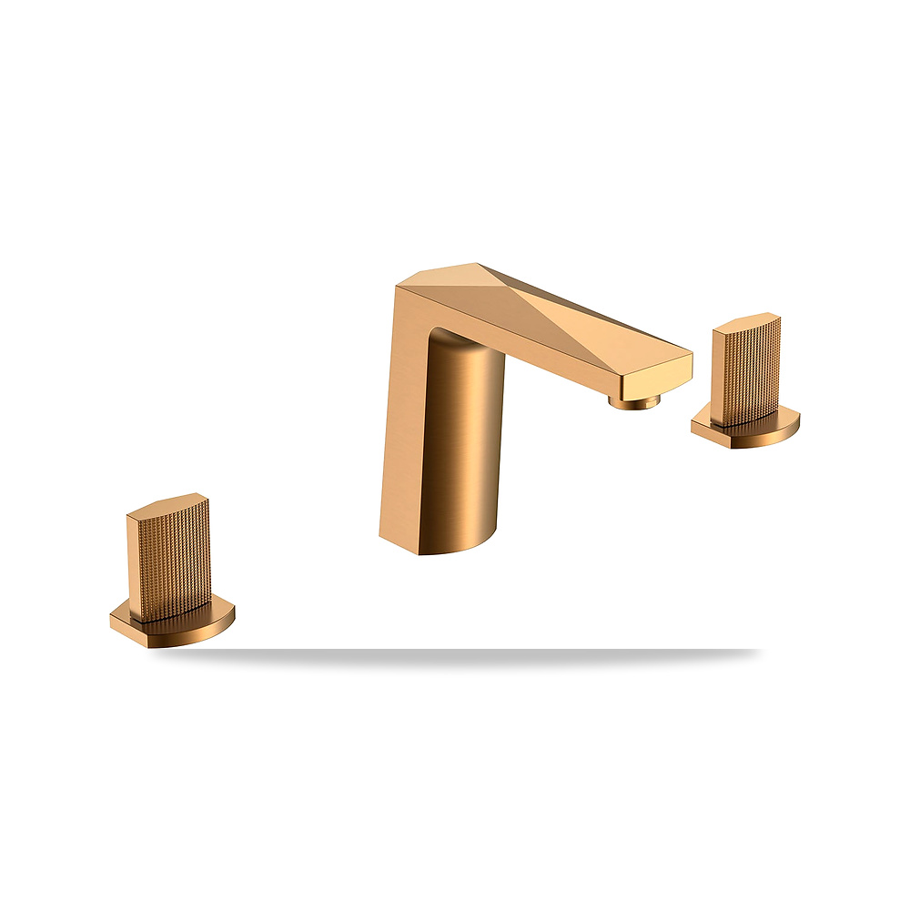 صورة منتج خلاط مغسلة حمام ذهبي مصقول نحاس تريديكس (Tredex) موديل 380201-BNC – التشطيب السطحي Brushed Neutral Copper - كود الصنف reemco-2027-1451726 - ماركة يباع من خلال reemco - توريد وتصوير حصري لشركة ريمكو القابضة السعودية