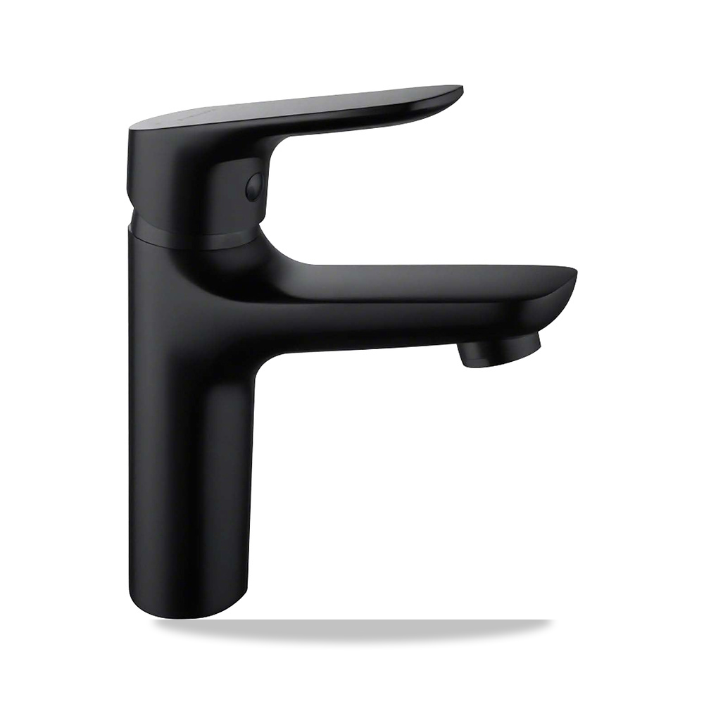 صورة منتج خلاط مغسلة حمام كروم مفرد تريديكس (Tredex) موديل 141006.MB – اللون / التشطيب Black, Chrome - كود الصنف reemco-2027-1451971 - ماركة يباع من خلال reemco - توريد وتصوير حصري لشركة ريمكو القابضة السعودية