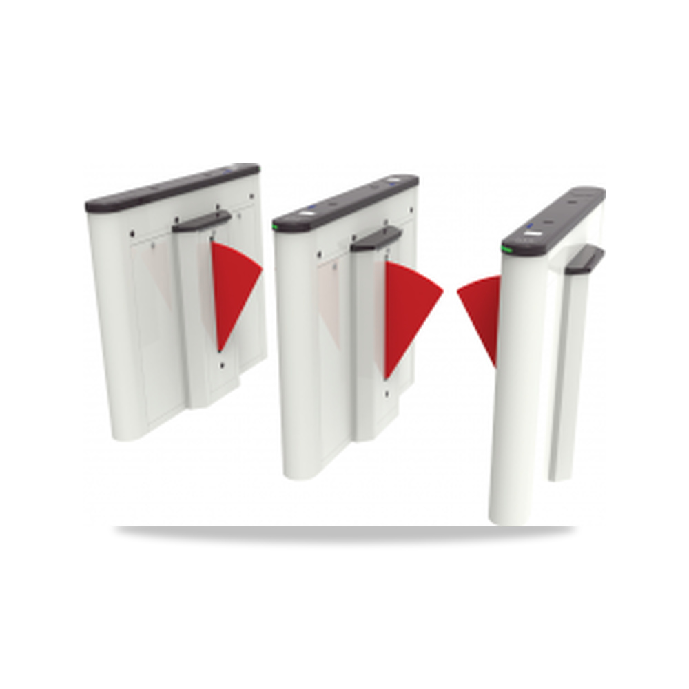 صورة منتج بوابة عبور أفراد إلكترونية بأجنحة (Flap Barrier) مفرد 550 مم زد كيه تيكو (ZKTeco) موديل Saturn-F1000Saturn-F1200 - كود الصنف reemco-2027-1453290 - ماركة يباع من خلال reemco - توريد وتصوير حصري لشركة ريمكو القابضة السعودية