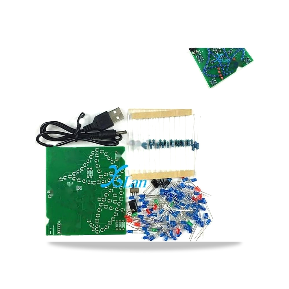 صورة منتج وحدة إنارة وإضاءة LED إلكتروني بطاريات 9 فولت 5 فولت 7.5 سم – DC 3-5 فولت (USB or 2 / 3 batteries) – 8.2 × 7.5 سم - كود الصنف reemco-2027-1454054 - ماركة يباع من خلال reemco - توريد وتصوير حصري لشركة ريمكو القابضة السعودية