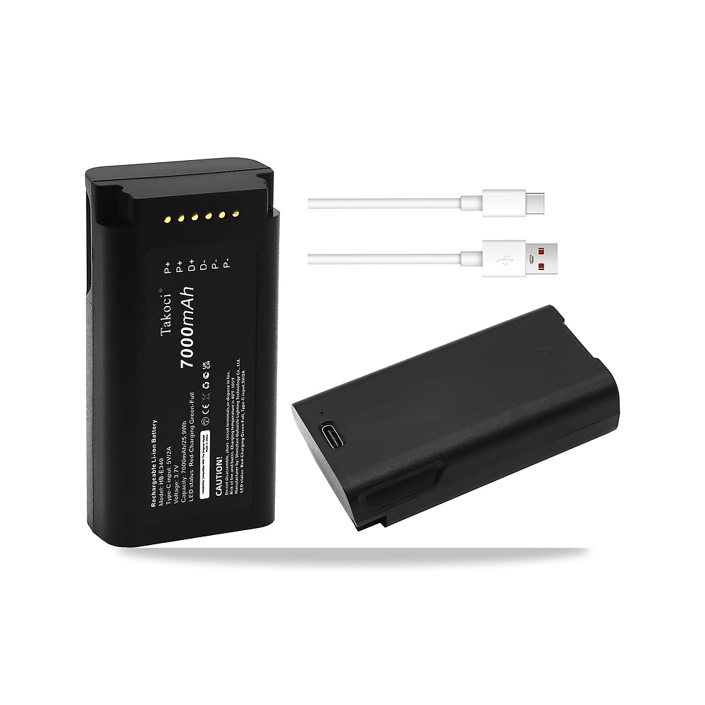 صورة منتج بطارية مطورة 7000mAh من جيكيسويز – متوافقة مع جرس باب فيديو يوفي سيكيوريتي E340/C31 مع كابل شحن نوع سي يناسب - كود الصنف reemco-2027-1454842 - ماركة يباع من خلال reemco - توريد وتصوير حصري لشركة ريمكو القابضة السعودية