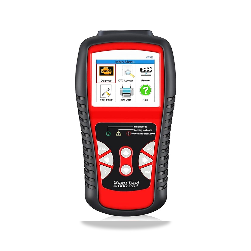 صورة منتج ماسح ضوئي KW830 OBD2 EOBD لقارئ رموز اعطال السيارة لأداة تشخيص من شوارك - كود الصنف reemco-2027-1476710 - ماركة يباع من خلال reemco - توريد وتصوير حصري لشركة ريمكو القابضة السعودية