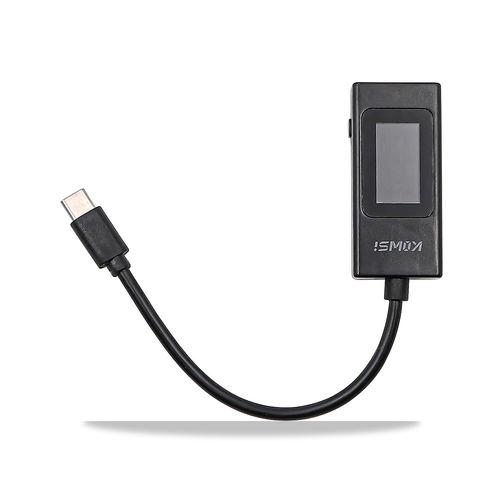 صورة منتج مقياس تيار USB نوع سي من سينبيك 4-30 فولت 0-6.5 امبير بي دي كيو سي يو اس بي جهاز اختبار الجهد (اسود) موديل KWS-066C - كود الصنف reemco-2027-1476740 - ماركة يباع من خلال reemco - توريد وتصوير حصري لشركة ريمكو القابضة السعودية