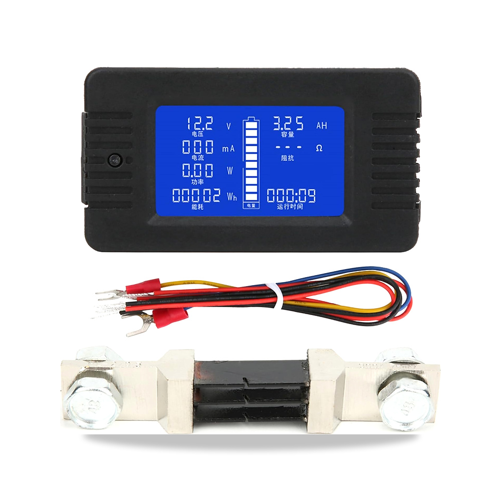 صورة منتج شاشة بطارية، مقياس طاقة ديوسدوم Pzem 015 متعدد الوظائف بشاشة LCD رقمية للكشف عن اختبار البطارية مع تجاوز - كود الصنف reemco-2027-1476746 - ماركة يباع من خلال reemco - توريد وتصوير حصري لشركة ريمكو القابضة السعودية