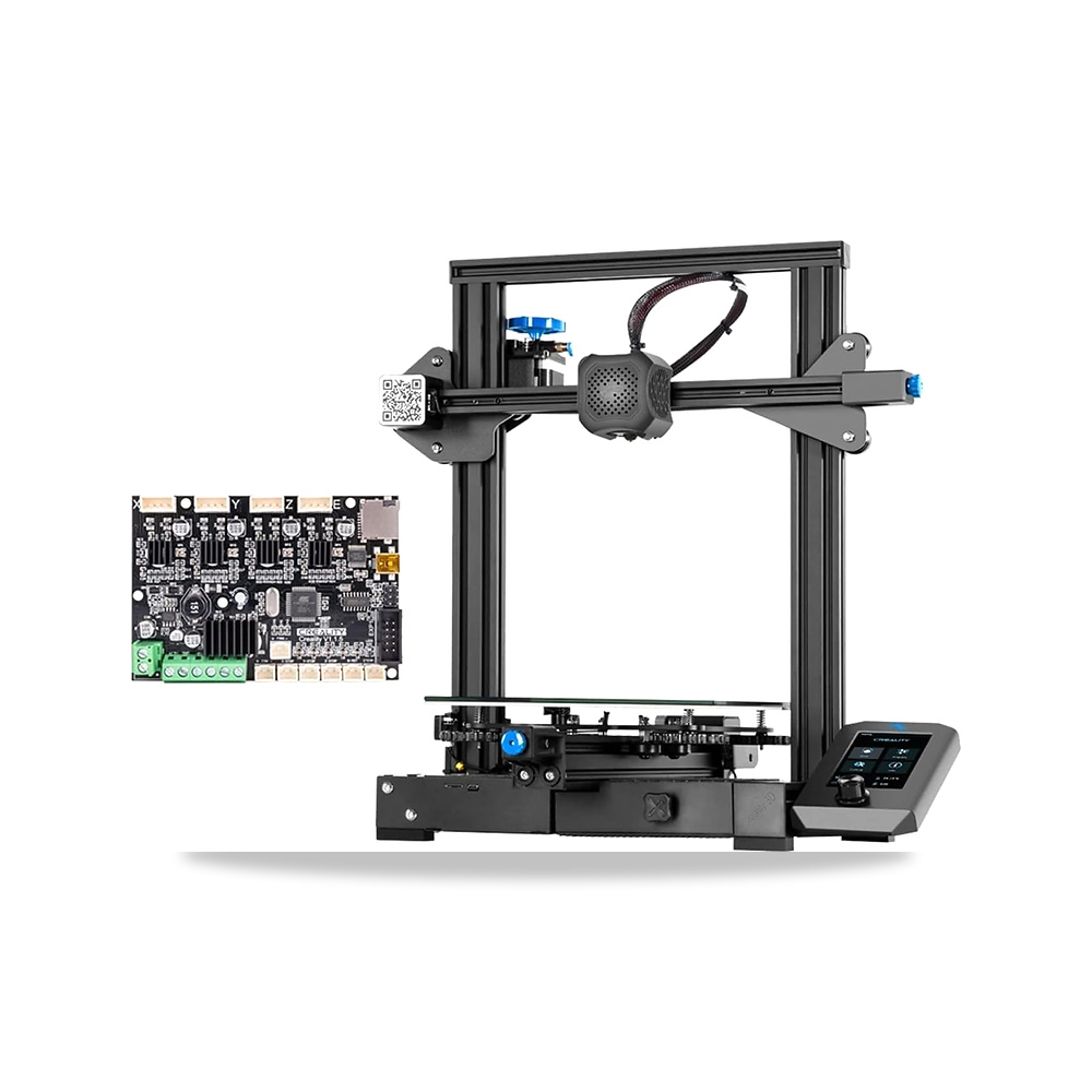 صورة منتج طابعة ثلاثية الابعاد اندر-3 V2 من فوكسمور، جديدة 4.3 انش واجهة مستخدم LCD ملونة وزجاج كاربوروندوم - كود الصنف reemco-2027-1477526 - ماركة يباع من خلال reemco - توريد وتصوير حصري لشركة ريمكو القابضة السعودية