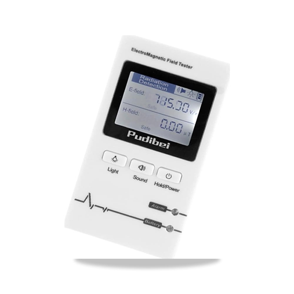 صورة منتج جهاز اختبار الاشعاع لفحص اي ام اف المنزلي من تينريف موديل 620A – العرض 1.5″ monochrome LCD – اللون أبيض - كود الصنف reemco-2027-1478357 - ماركة يباع من خلال reemco - توريد وتصوير حصري لشركة ريمكو القابضة السعودية