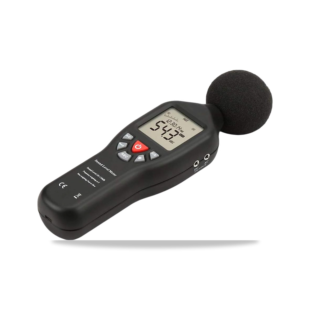 صورة منتج مستشعر ديسيبل رقمي عالي الدقة بمنفذ USB TL-200 30-130 ديسيبل مع اضاءة خلفية وقياس ضوضاء البيانات 32000 - كود الصنف reemco-2027-1478947 - ماركة يباع من خلال reemco - توريد وتصوير حصري لشركة ريمكو القابضة السعودية