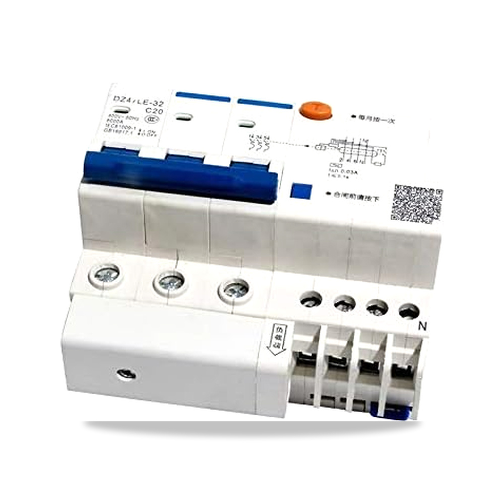 صورة منتج قاطع دائرة كهربائية DZ47LE-32 3P+N مقاوم للتسرب من باكفان، قواطع دوائر تعمل بالتيار المتبقي، حماية متكاملة – المُصنِّع PAKFAN - كود الصنف reemco-2027-1479275 - ماركة يباع من خلال reemco - توريد وتصوير حصري لشركة ريمكو القابضة السعودية