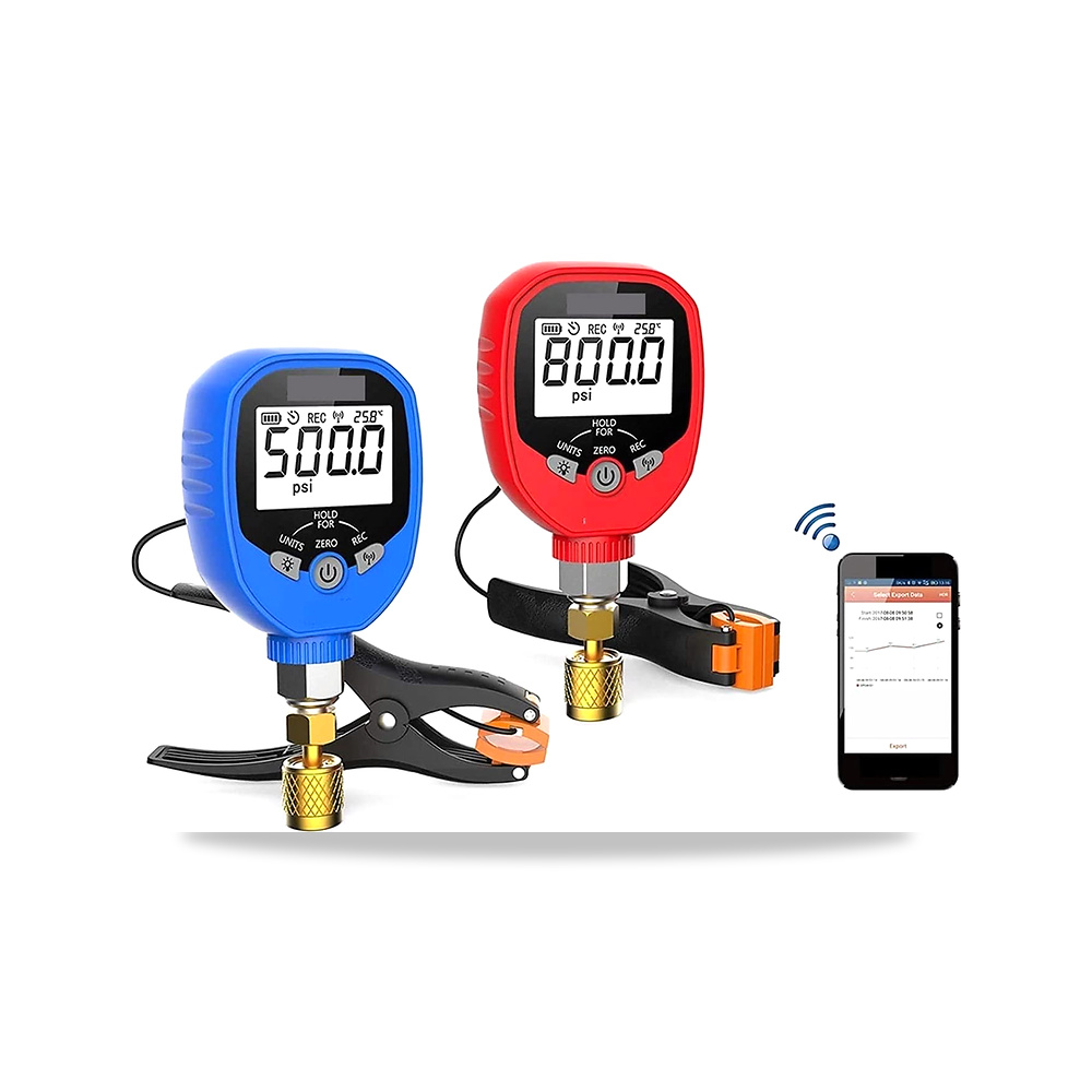 صورة منتج مجموعة مقياس مشعب من دوما PT-500 PT-800 لاسلكي رقمي ضغط فريون R134a ضغط التبريد اختبار ضغط سائل - كود الصنف reemco-2027-1479326 - ماركة يباع من خلال reemco - توريد وتصوير حصري لشركة ريمكو القابضة السعودية
