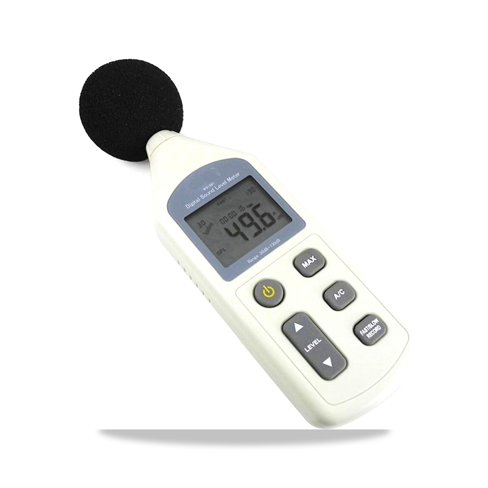 صورة منتج جهاز اختبار كهربائي WS1361 لقياس مستوى الصوت الرقمي 30-130 ديسيبل وقياس الضوضاء بمنفذ USB من باكفان - كود الصنف reemco-2027-1479595 - ماركة يباع من خلال reemco - توريد وتصوير حصري لشركة ريمكو القابضة السعودية