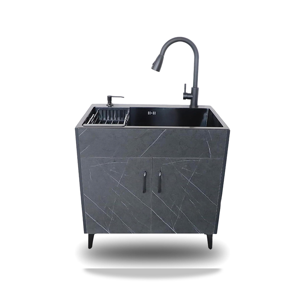 صورة منتج أحواض المطبخ وملحقاتها ستانلس ستيل مقاوم للصدأ حوض ومغسلة ستانلس ستيل مقاوم للصدأ حوض ومغسلة (طراز – 61XKKQC+MZL) - كود الصنف reemco-2027-1485617 - ماركة يباع من خلال reemco - توريد وتصوير حصري لشركة ريمكو القابضة السعودية