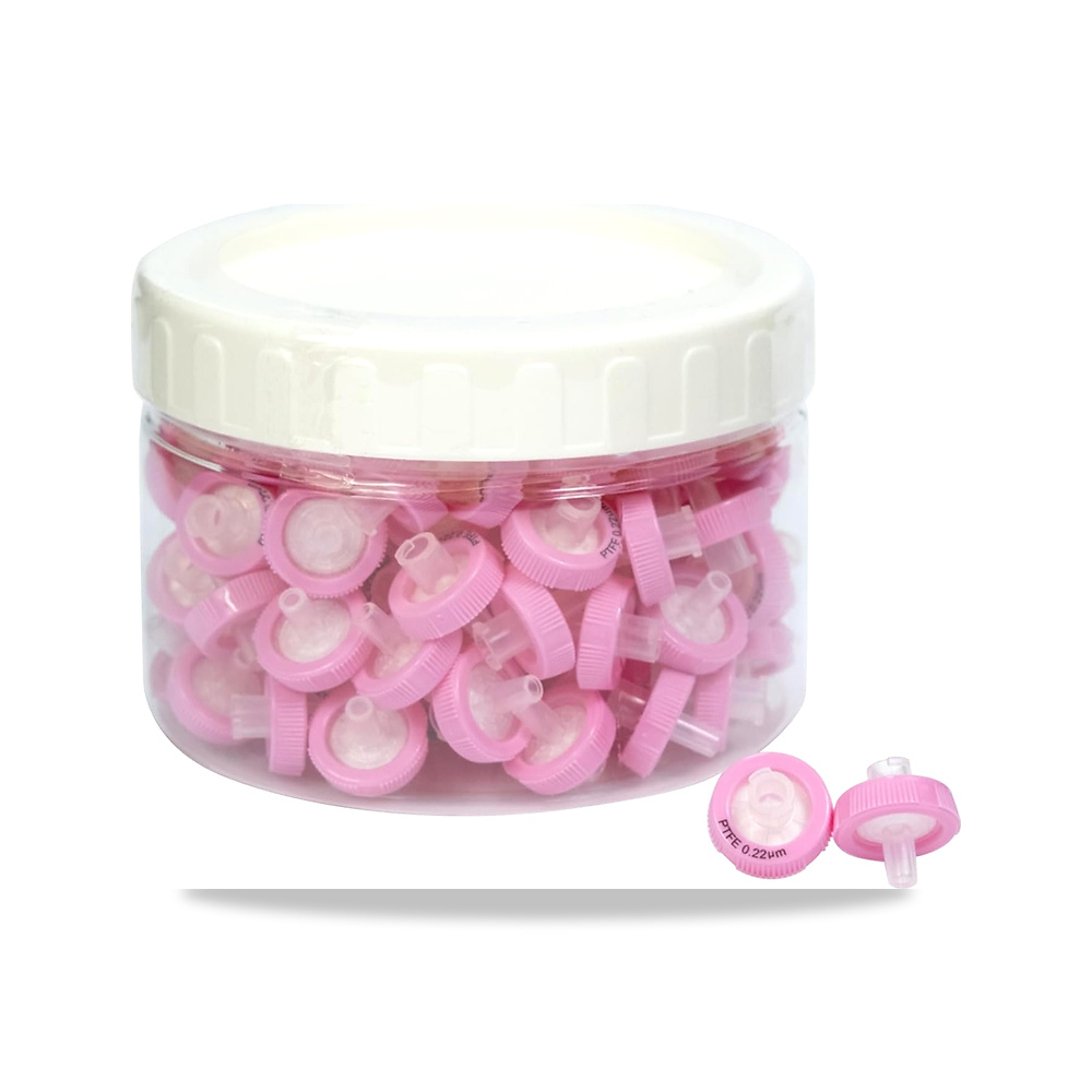 صورة منتج مرشحات حقنة PTFE كاره للماء 0.22 ميكرون حجم المسام 13 ملم قطر الغشاء المختبر قرص غشاء غير معقم من لابفيل - كود الصنف reemco-2027-1494394 - ماركة يباع من خلال reemco - توريد وتصوير حصري لشركة ريمكو القابضة السعودية