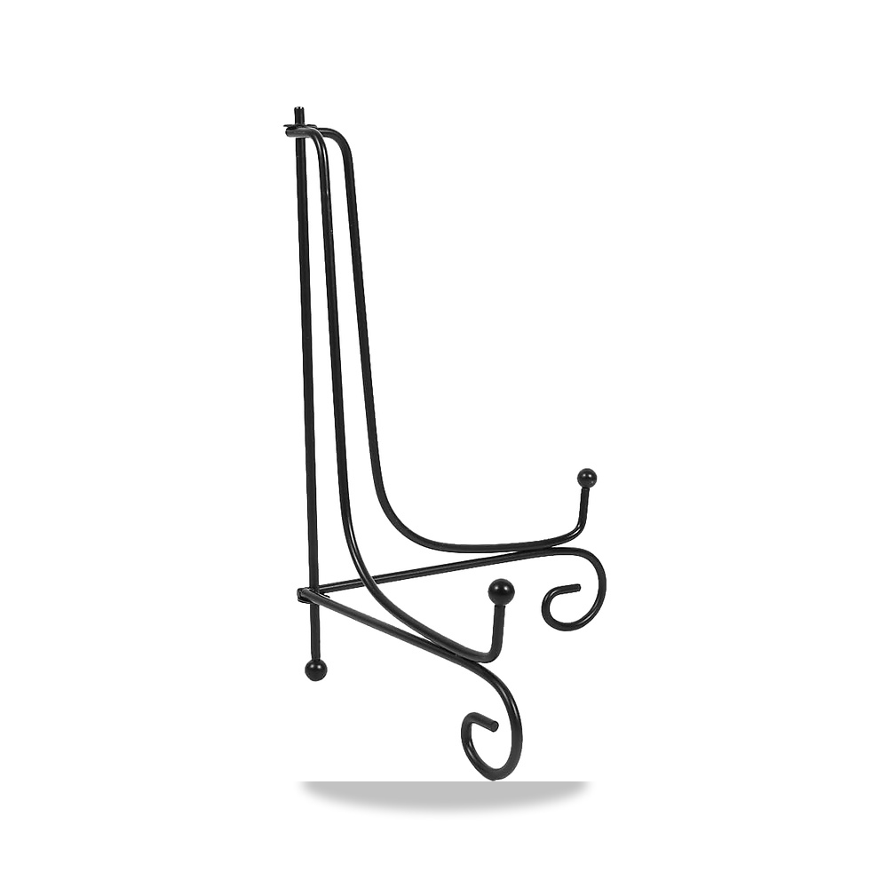 صورة منتج قطعة واحدة من حامل حديدي كلاسيكي 4-12 مع وعاء، اطار صورة لكتاب ارتور الاسود (24 سم/9.4 انش) من جونيتر Gonetre - كود الصنف reemco-2027-1494415 - ماركة يباع من خلال reemco - توريد وتصوير حصري لشركة ريمكو القابضة السعودية