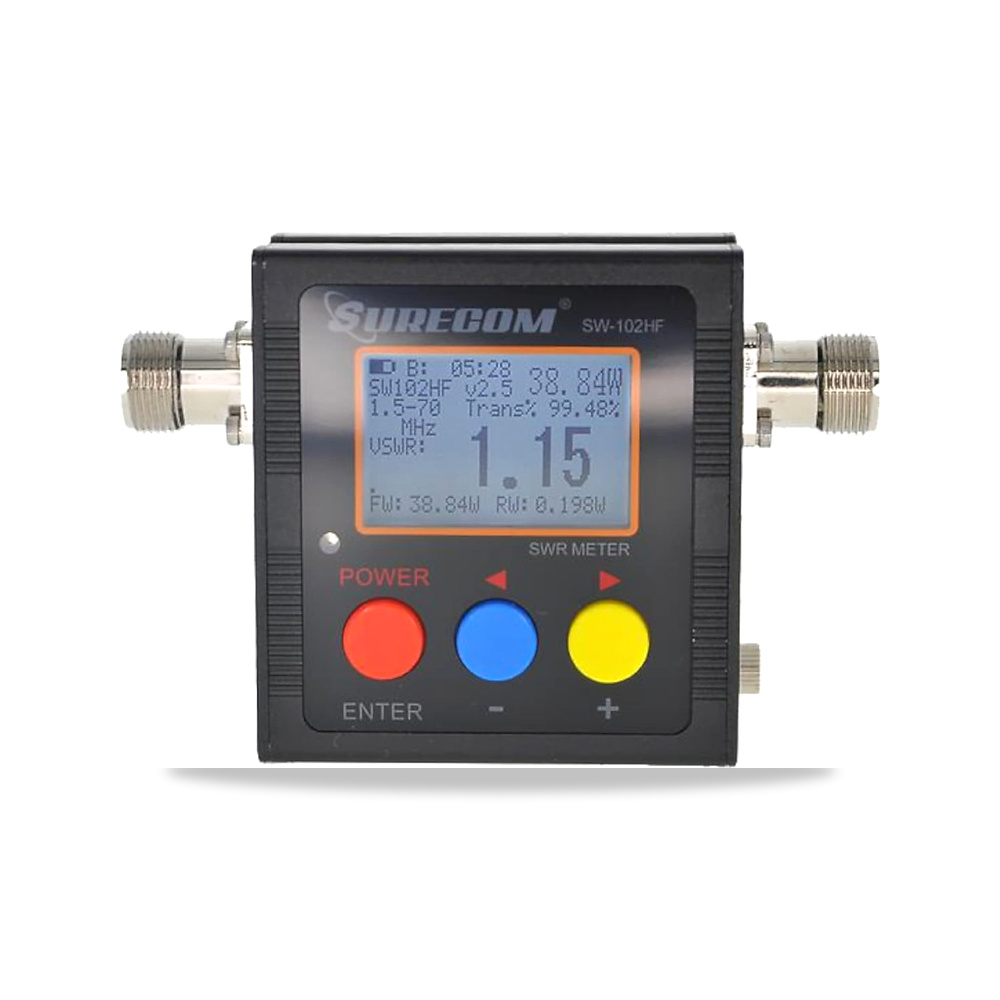 صورة منتج مقياس طاقة SW-102HF 1.5-70MHz V.S.W.R. من شوركوم ماكبازيل – اللون أسود – 18 x 12,4 x 4,9 سم - كود الصنف reemco-2027-1495960 - ماركة يباع من خلال reemco - توريد وتصوير حصري لشركة ريمكو القابضة السعودية