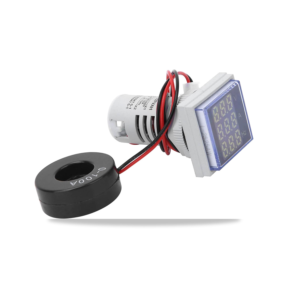 صورة منتج جهاز قياس رقمي متعدد الوظائف للتيار المتردد مع شاشة LED كبيرة مناسب لمرحلة واحدة بلون احمر (ابيض) - كود الصنف reemco-2027-1496037 - ماركة يباع من خلال reemco - توريد وتصوير حصري لشركة ريمكو القابضة السعودية