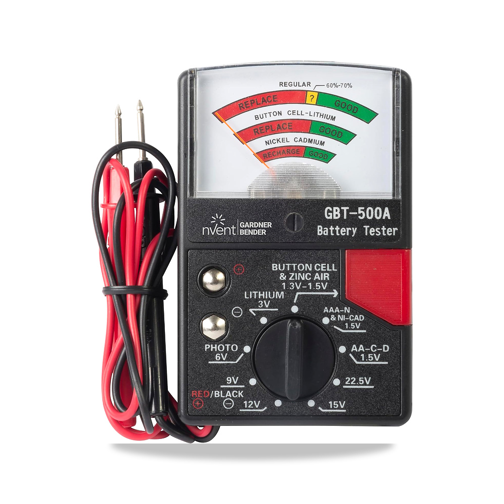 صورة منتج جهاز اختبار بطارية أنالوج GBT-500A لبطاريات خلايا أزرار 1.5 فولت/بطاريات صور 22.5/بطاريات ايه/ايه - كود الصنف reemco-2027-1496532 - ماركة يباع من خلال reemco - توريد وتصوير حصري لشركة ريمكو القابضة السعودية