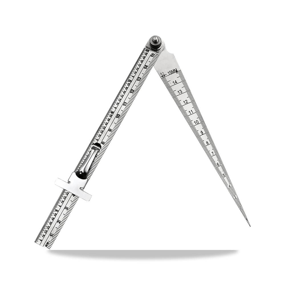 صورة منتج أداة تمزيق إسفين من الفولاذ المقاوم للصدأ من Taper Gage لثقب قياس الفجوة قاعدة وضع العلامات (اللون: فضي) افريليسكو - كود الصنف reemco-2027-1498533 - ماركة يباع من خلال reemco - توريد وتصوير حصري لشركة ريمكو القابضة السعودية