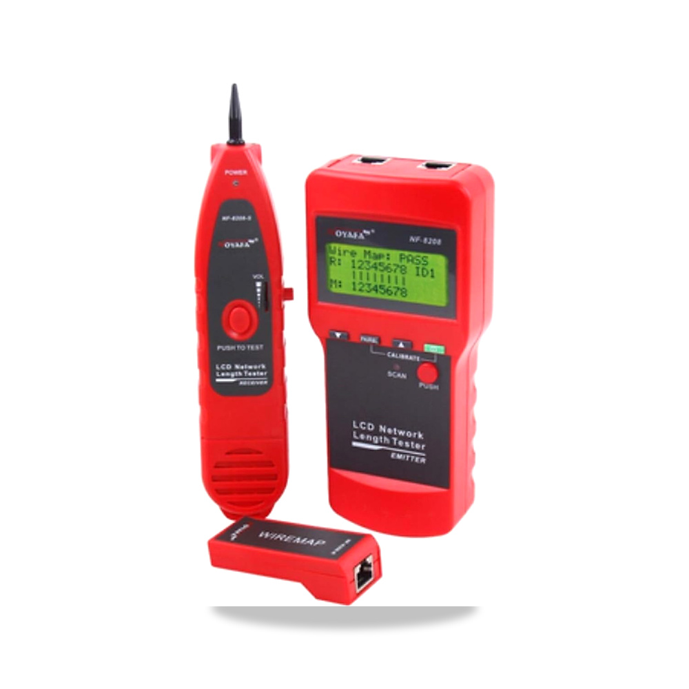 صورة منتج جهاز اختبار رقمي للاختبار الكهربائي NF-8208 ار جيه 45 من سوبكانش، كيبل شبكة ايثرنت سوبكنش - كود الصنف reemco-2027-1498789 - ماركة يباع من خلال reemco - توريد وتصوير حصري لشركة ريمكو القابضة السعودية